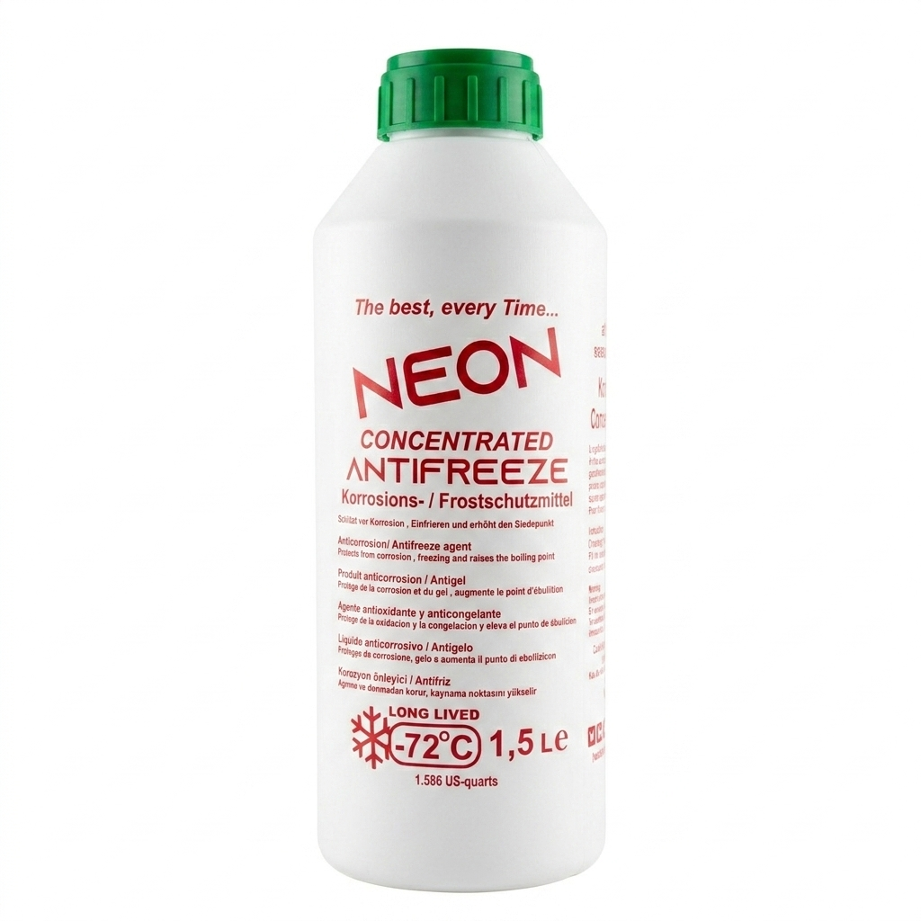 NEON CONCENTRATE ANTIFREEZE 1.5 LTR YASIL