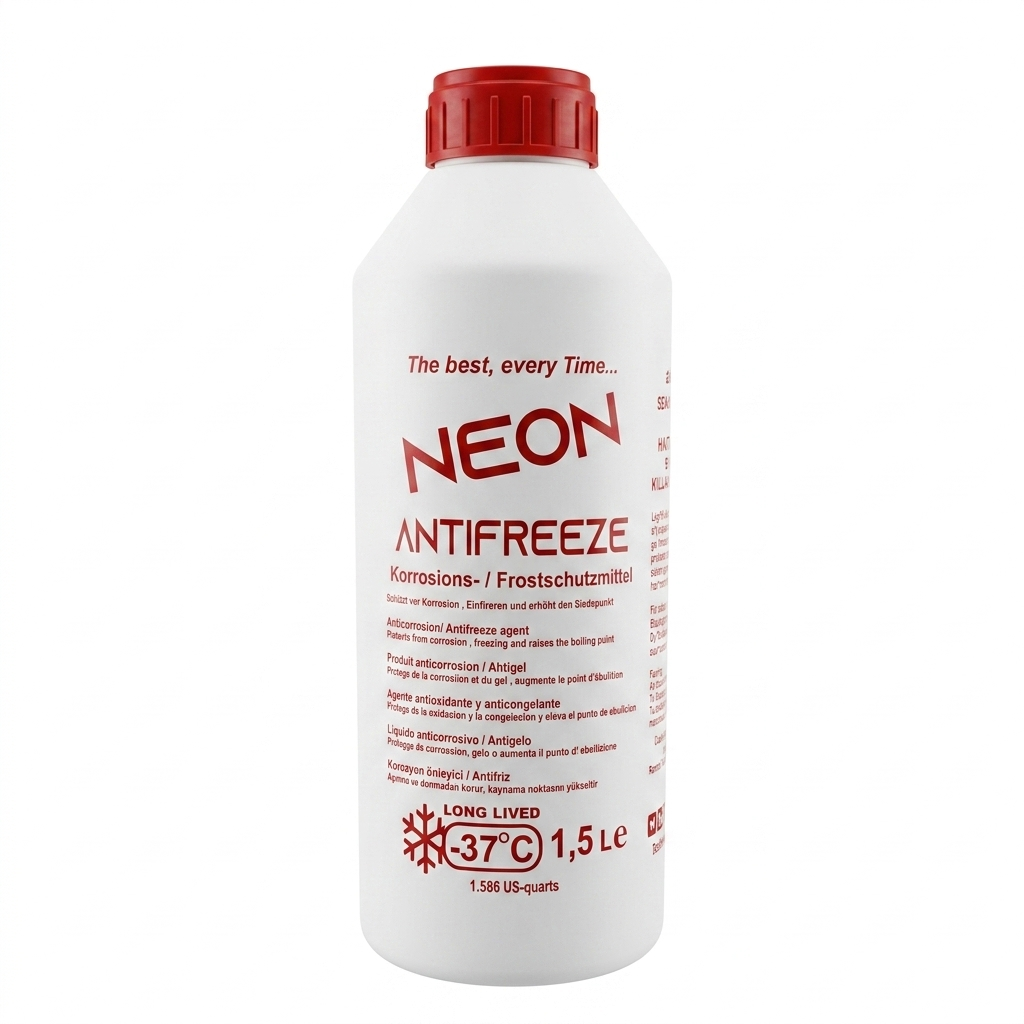 NEON MIX ANTIFREEZE 1.5 LTR QIRMIZI