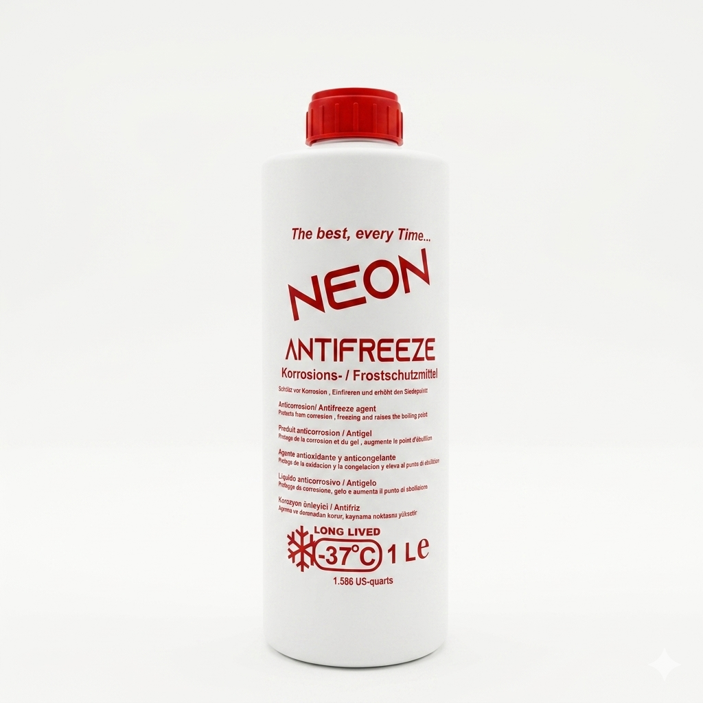 NEON MIX ANTIFREEZE 1 LTR QIRMIZI